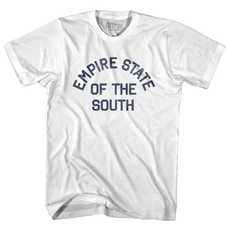 Georgia Empire State of the South Nickname Youth Cotton T-shirt - White