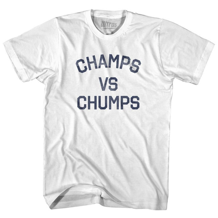 Champs vs Chumps Youth Cotton T-shirt - White