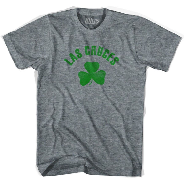 Las Cruces Shamrock Youth Tri-Blend T-shirt - Athletic Grey