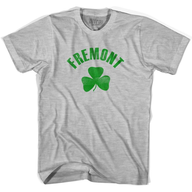 Fremont Shamrock Cotton T-Shirt - Grey Heather