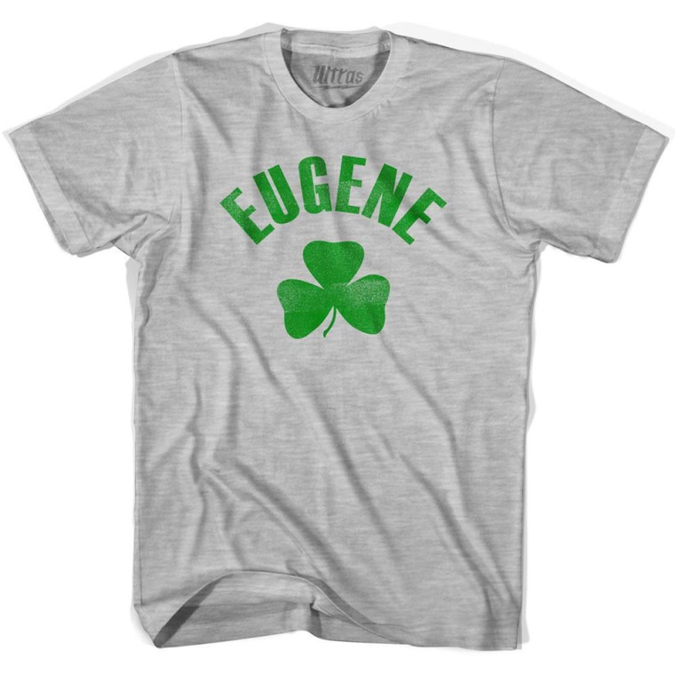 Eugene Shamrock Youth Cotton T-Shirt - Grey Heather