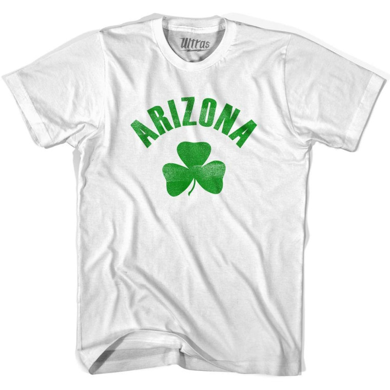 Arizona State Shamrock Womens Cotton T-shirt - White