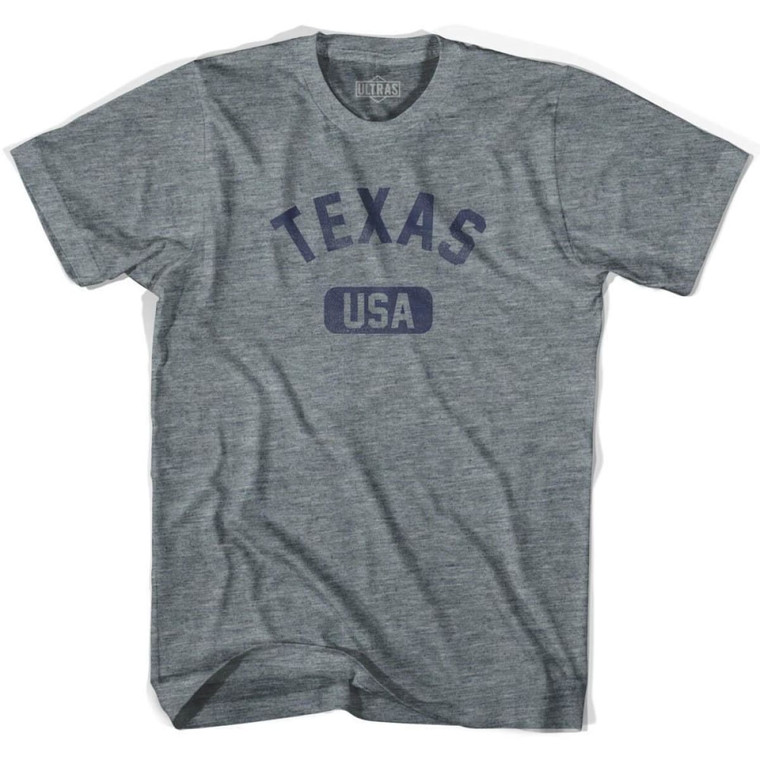 Texas USA Womens Tri-Blend T-shirt - Athletic Grey Texas USA Womens Tri-Blend T-shirt - Athletic Grey