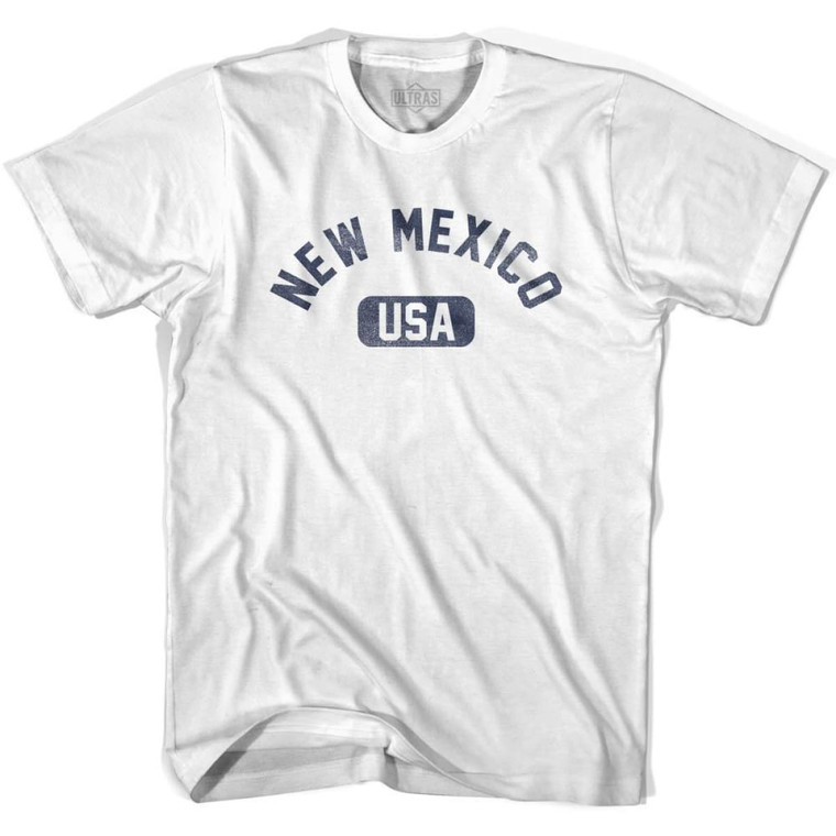 New Mexico USA Womens Cotton T-shirt - White