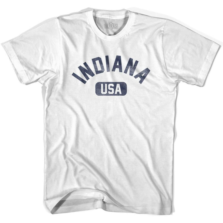Indiana USA Womens Cotton T-shirt - White