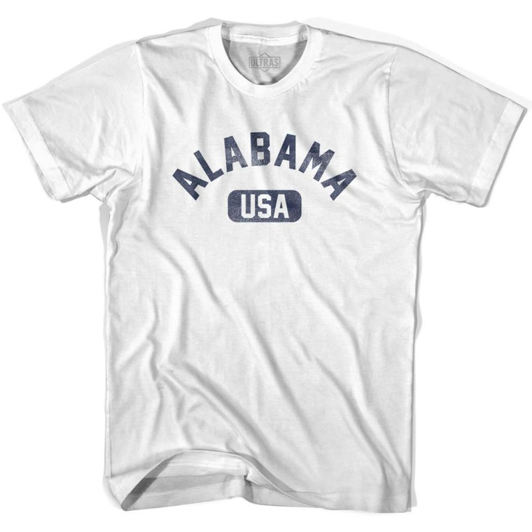 Alabama USA Youth Cotton T-shirt - White