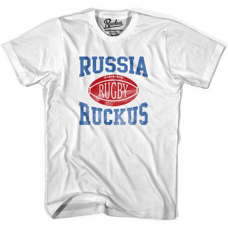 Russian Ruckus Rugby T-Shirt - Cool Grey