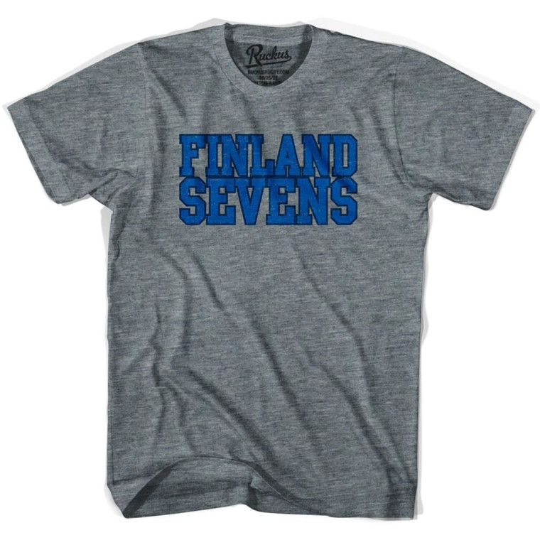 Finland Sevens Rugby T-shirt - Athletic Grey