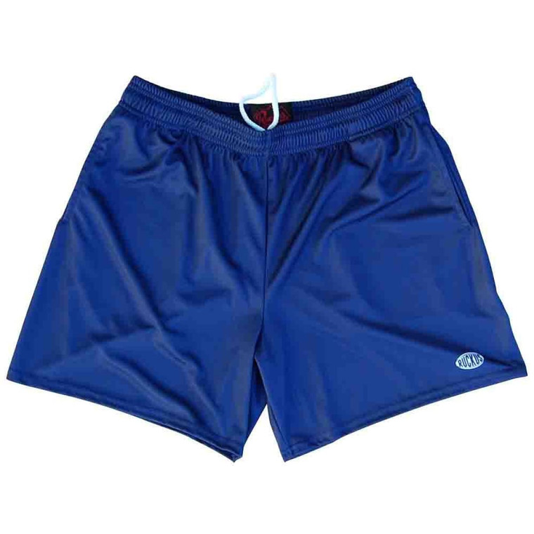 Navy Ruckus Rugby Shorts Made in USA - Navy