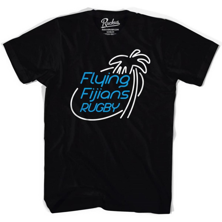 Fiji Flying Fijians Rugby T-Shirt - Black