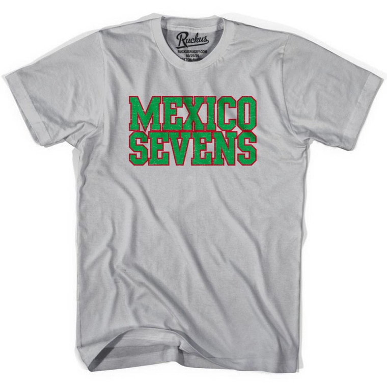 Mexico Seven Rugby T-Shirt - Cool Grey
