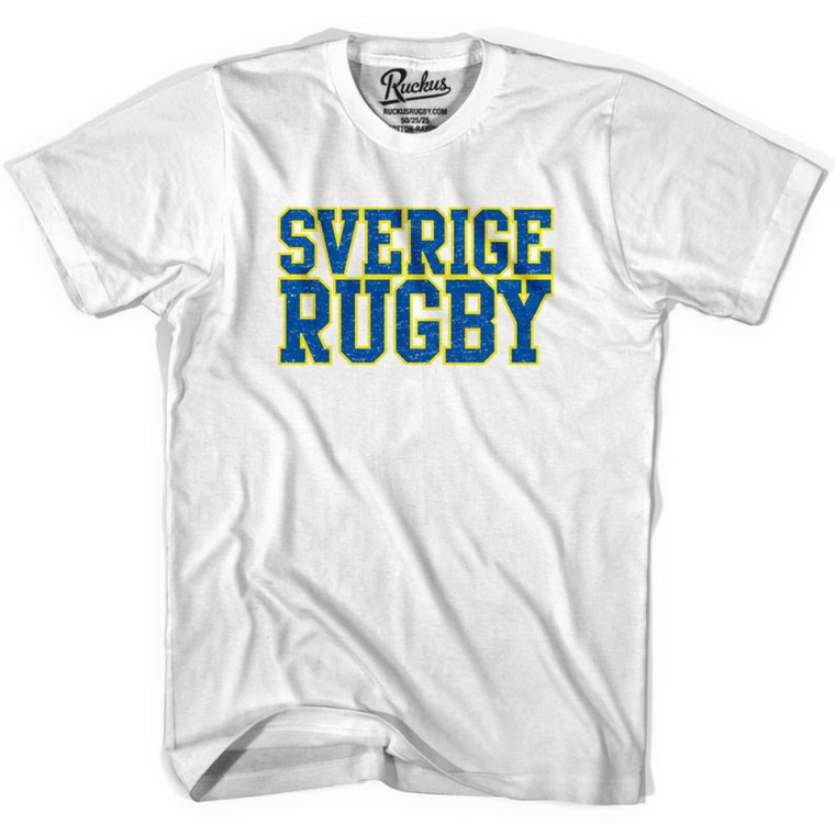 Sverige Rugby Nations T-Shirt - Cool Grey