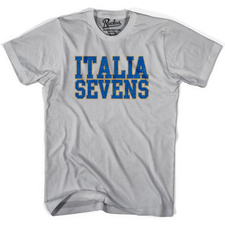 Italy Sevens Sevens Rugby T-Shirt - Cool Grey