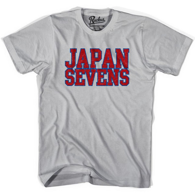 Japan Seven Rugby Natons T-Shirt - Cool Grey