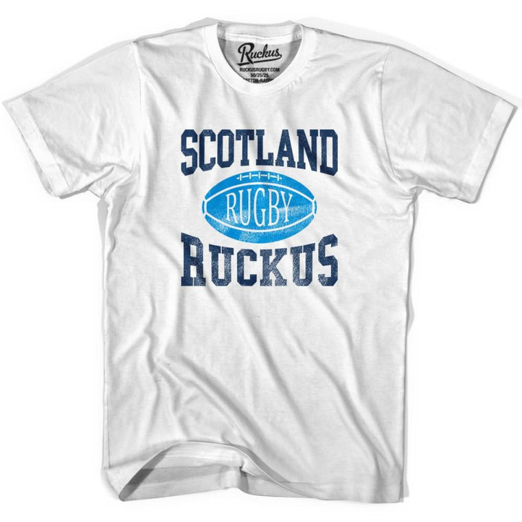 Scotland Ruckus Rugby T-Shirt - Cool Grey