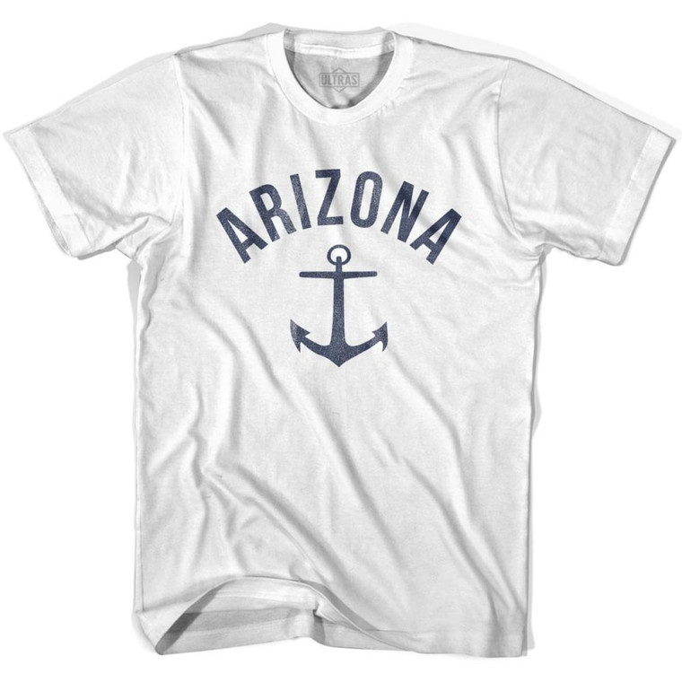 Arizona State Anchor Home Cotton Youth T-shirt - White