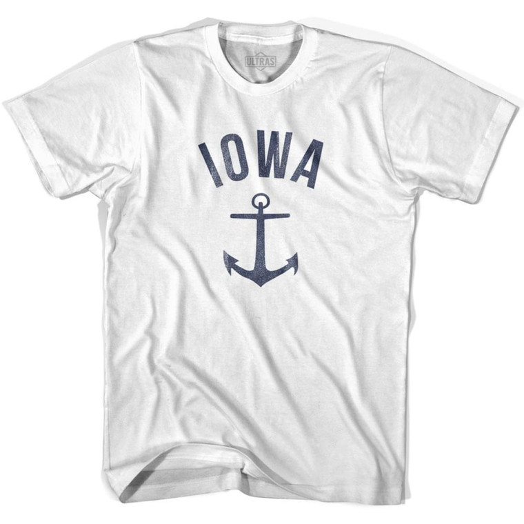 Iowa State Anchor Home Cotton Youth T-shirt - White
