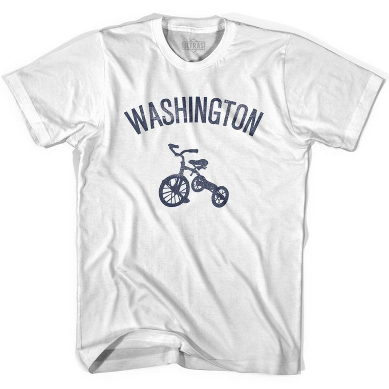 Washington State Tricycle Youth Cotton T-shirt - White