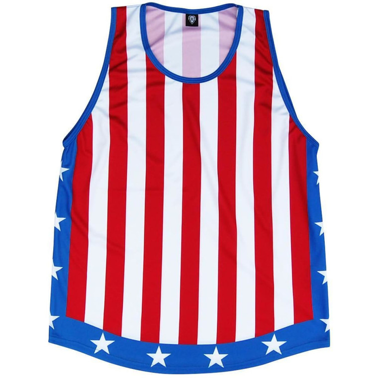 The Champ Sport Tank-Adult Made in USA - Red White Blue