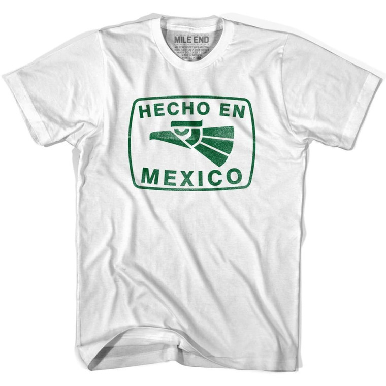 Hecho En Mexico T-Shirt - Adult - White