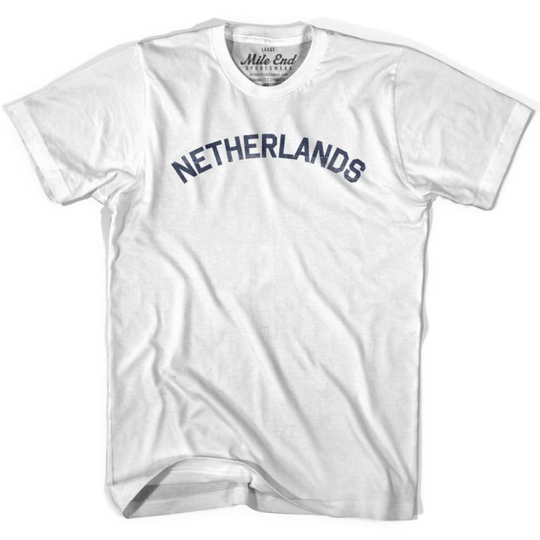 Netherlands Vintage T-Shirt - Adult - Grey Heather