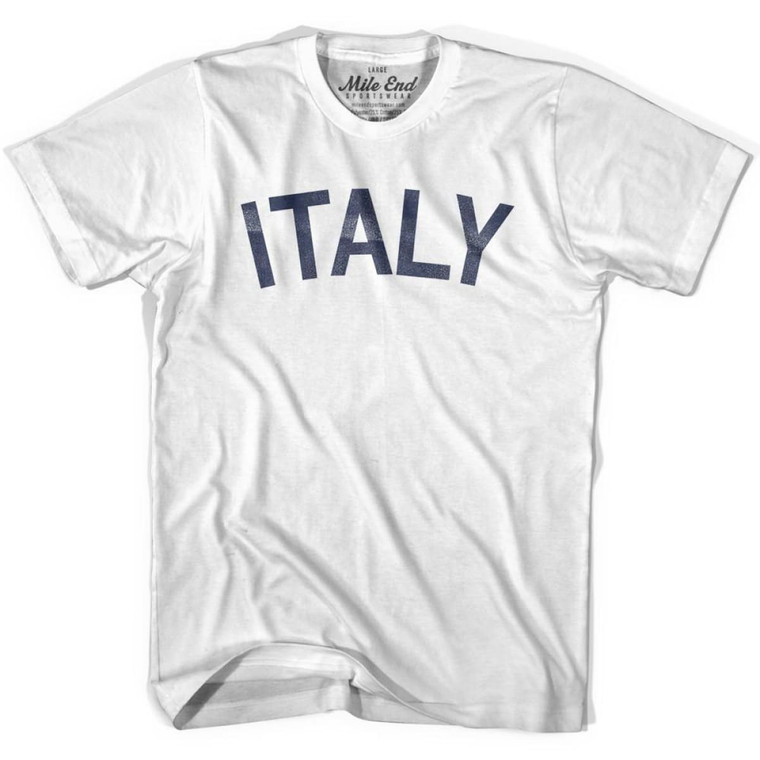 Italy Vintage T-Shirt - Adult - Grey Heather