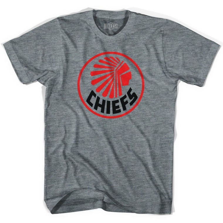 Ultras Atlanta Chiefs NASL 1968 Soccer T-shirt - Athletic Grey