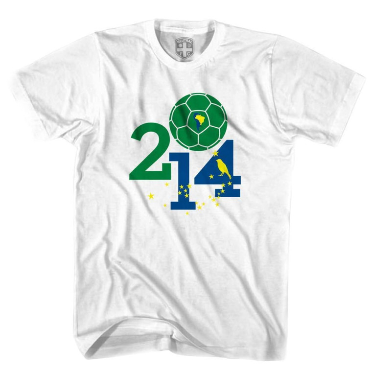 Brazil World Cup 2014 T-shirt - White