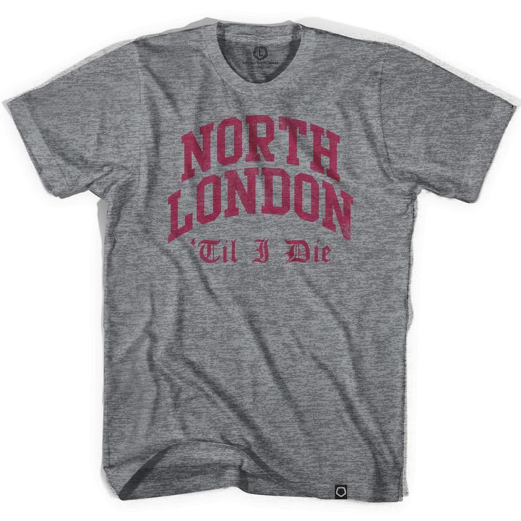 ARS North London Til I Die T-Shirt - Heather Grey