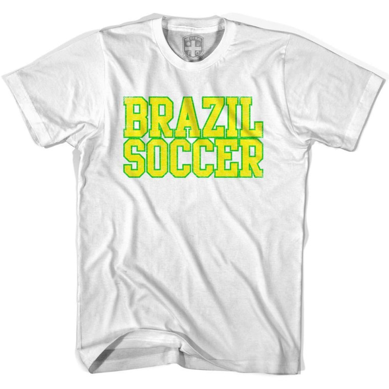 Brazil Soccer Nations World Cup T-shirt - White
