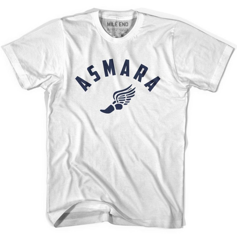 Asmara Running Winged Foot Track T-shirt - White
