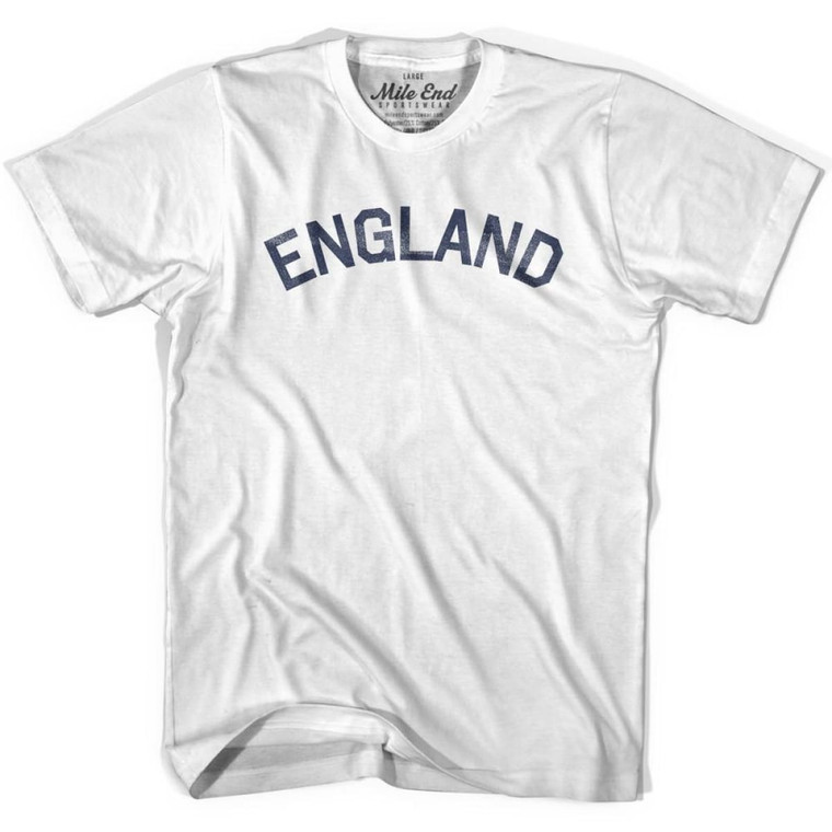 England Vintage T-Shirt - Grey Heather