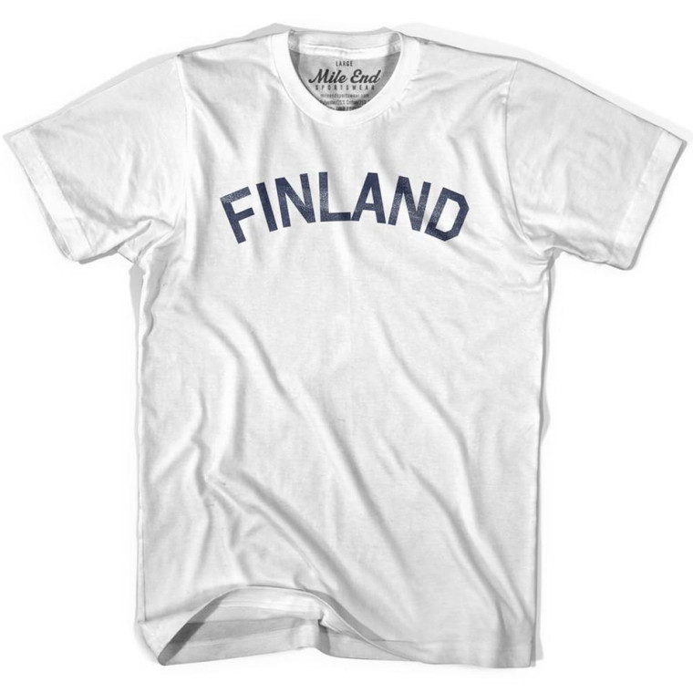 Finland Vintage T-Shirt - Grey Heather