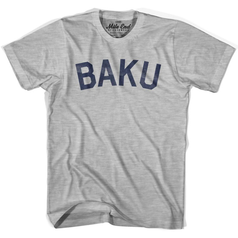 Baku Vintage T-Shirt - Grey Heather