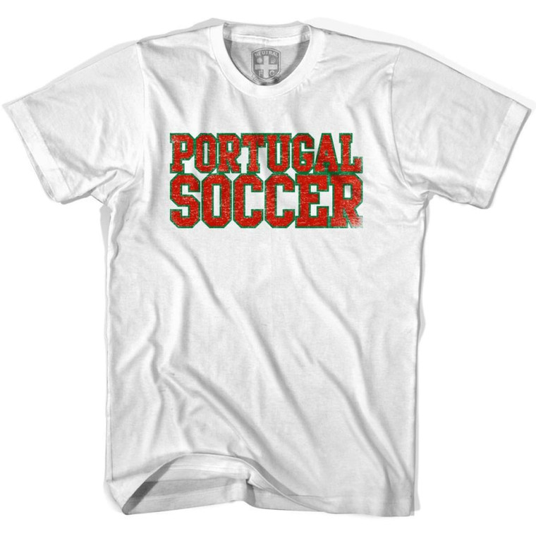 Portugal Soccer Nations World Cup T-Shirt - Adult - White