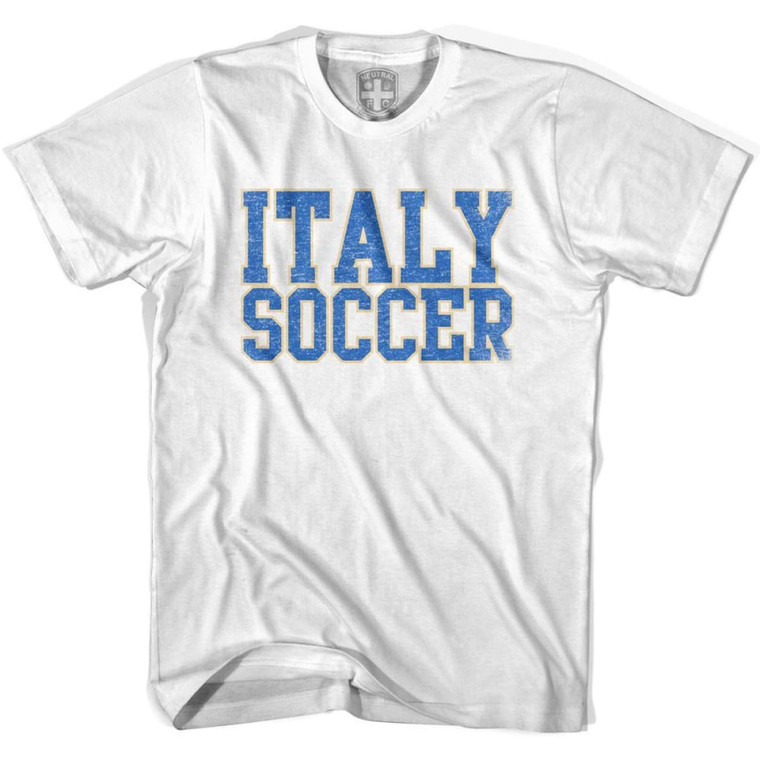 Italy Soccer Nations World Cup T-Shirt - Adult - White