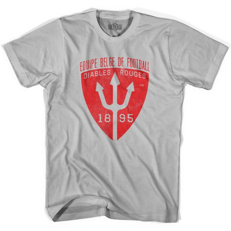 Ultras Belgium Diables Soccer T-shirt - Cool Grey