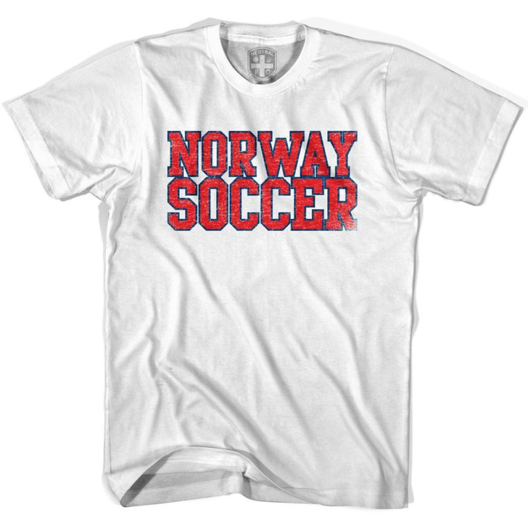 Norway Soccer Nations World Cup T-Shirt - Adult - White