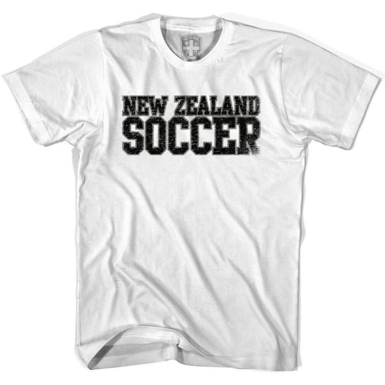 New Zealand Soccer Nations World Cup T-Shirt - Adult - White