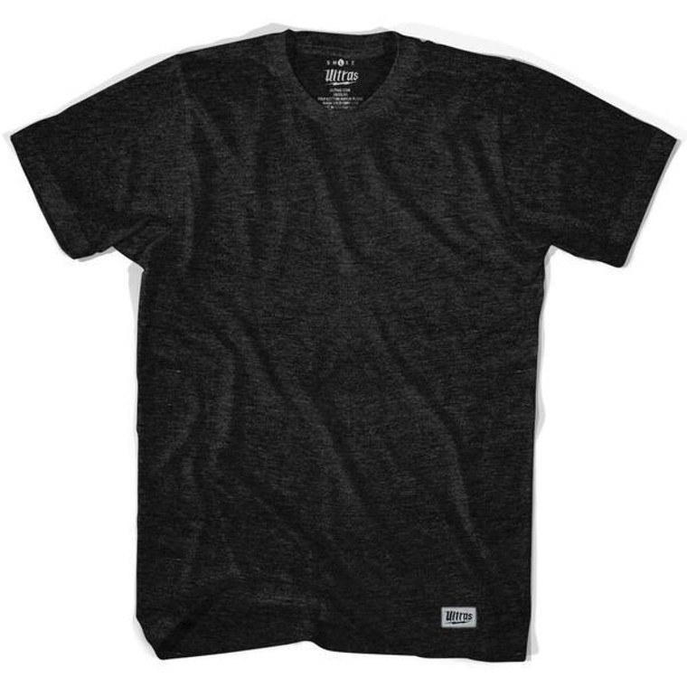 Ultras Blank Vintage Black Tri-blend T-Shirt - Black