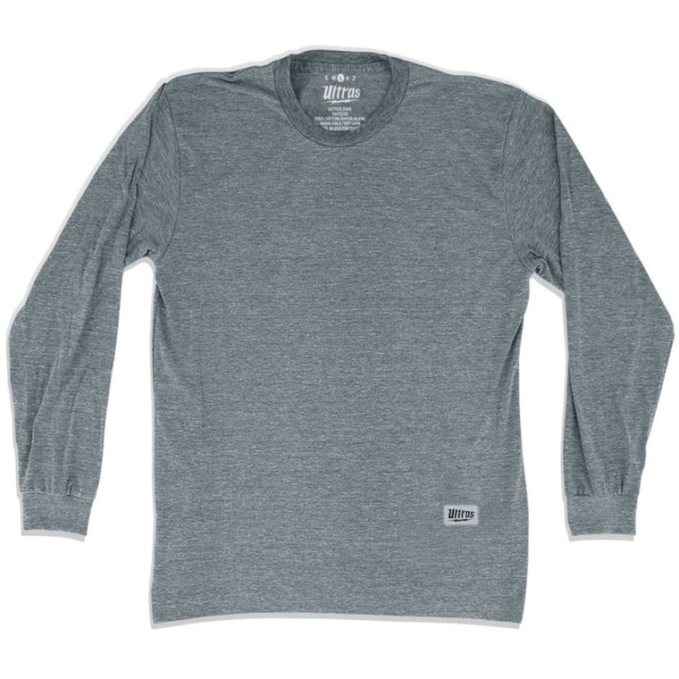 Ultras Blank Vintage Long-Sleeve T-shirt - Athletic Grey