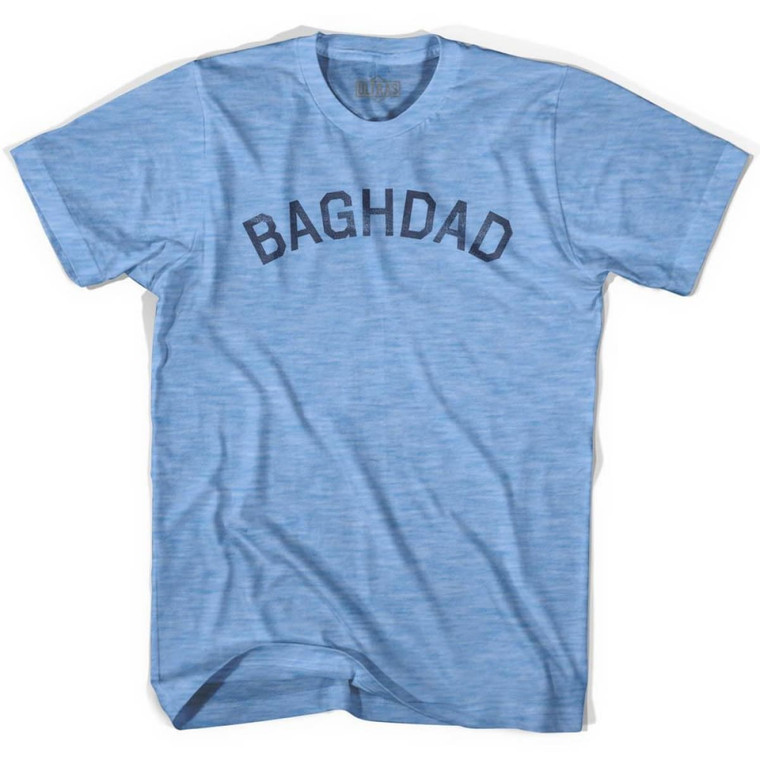 Baghdad Vintage Adult Tri-Blend T-Shirt - Athletic Blue