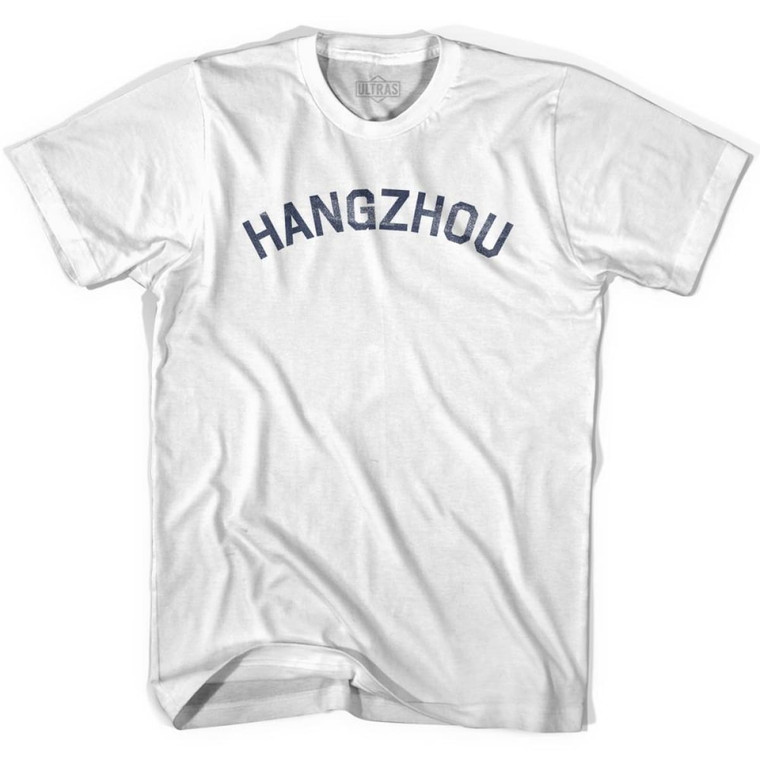 Hangzhou Vintage Youth Cotton T-shirt - White