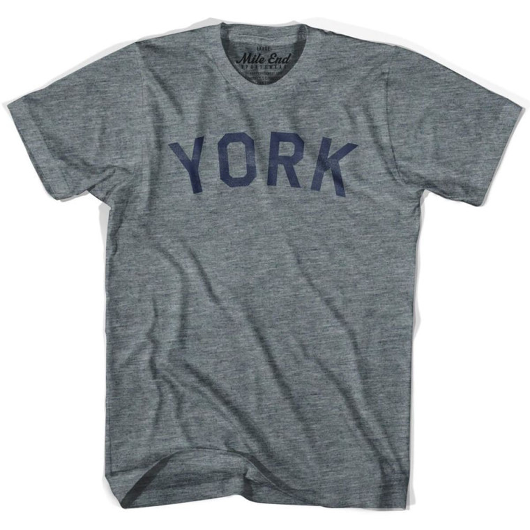 York Vintage T-Shirt - Athletic Blue