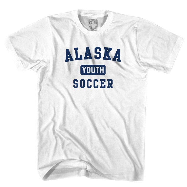 Alaska Youth Soccer T-shirt - White