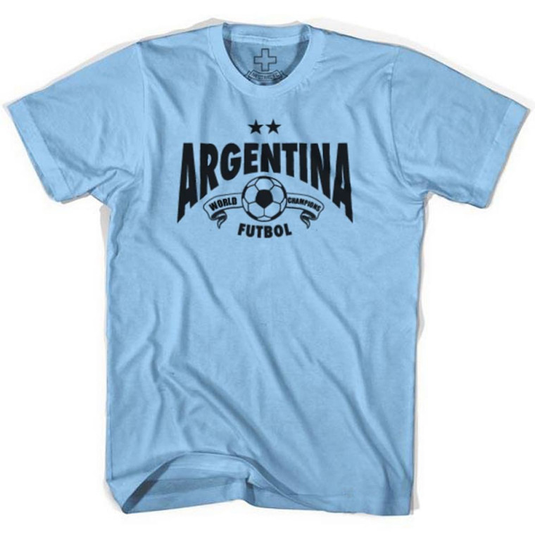 Argentina World Champions T-Shirt - Baby Blue