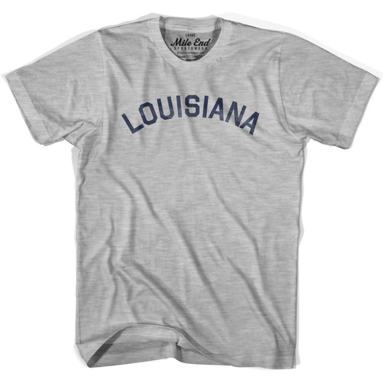 Louisiana Union Vintage T-Shirt - Grey Heather