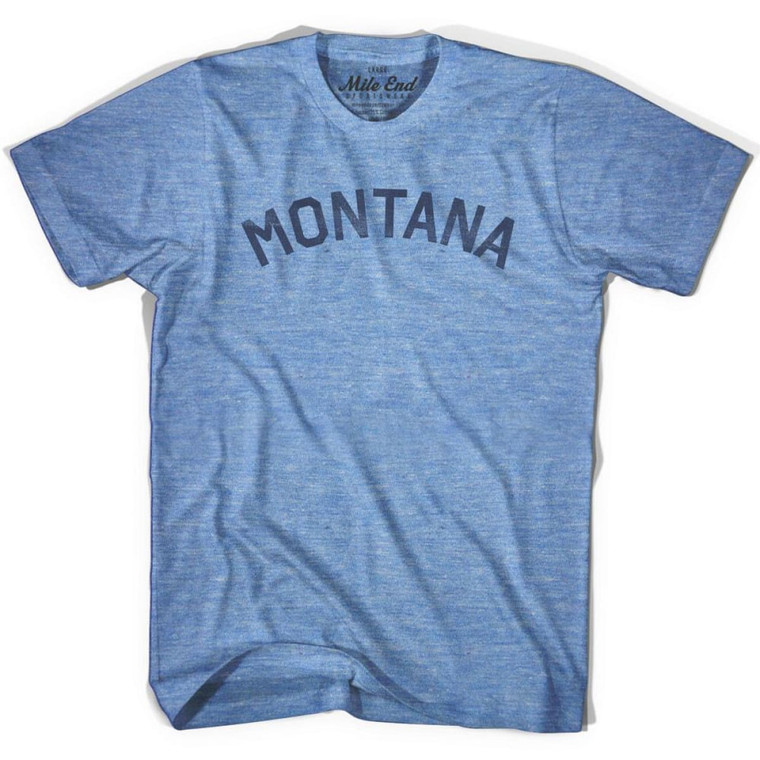 Montana Union Vintage T-Shirt - Athletic Blue