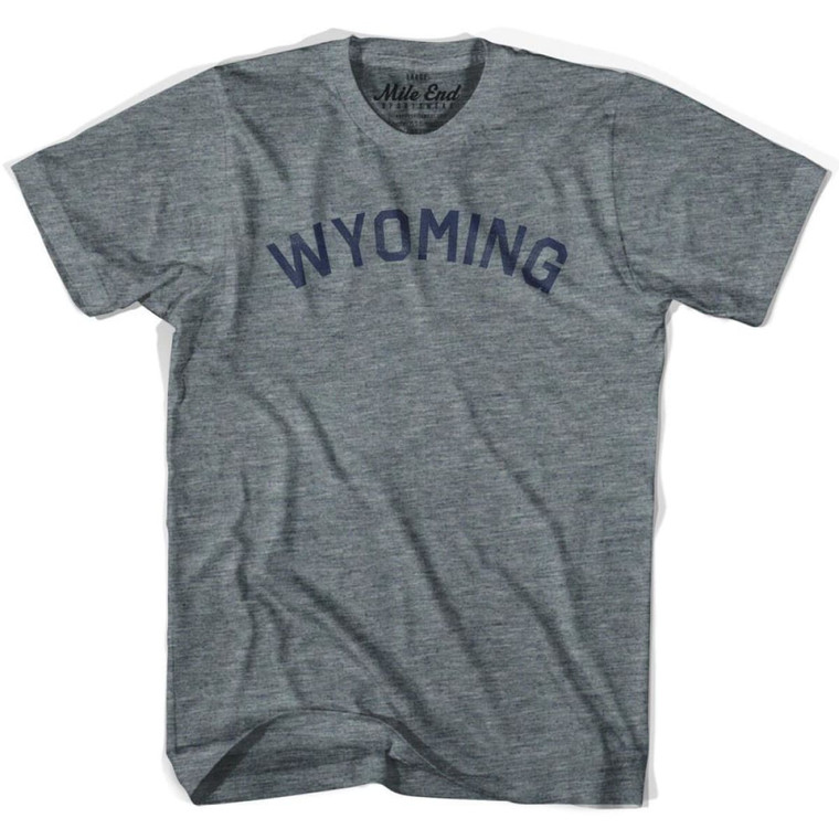Wyoming Union Vintage T-Shirt - Athletic Blue
