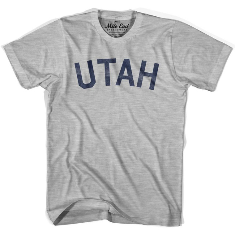 Utah Union Vintage T-Shirt - Grey Heather